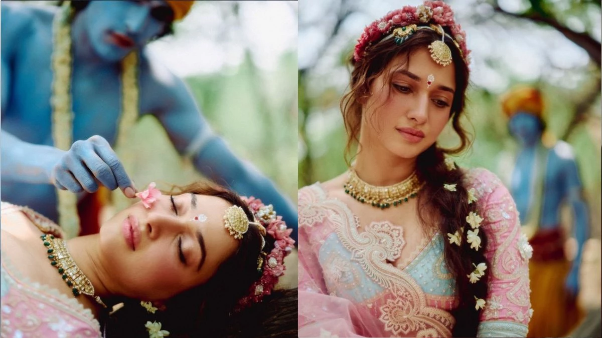 Tamannaah Bhatia ने राधा बनकर लूटी महफिल, इंस्टाग्राम पर शेयर की खूबसूरत तस्वीरें
