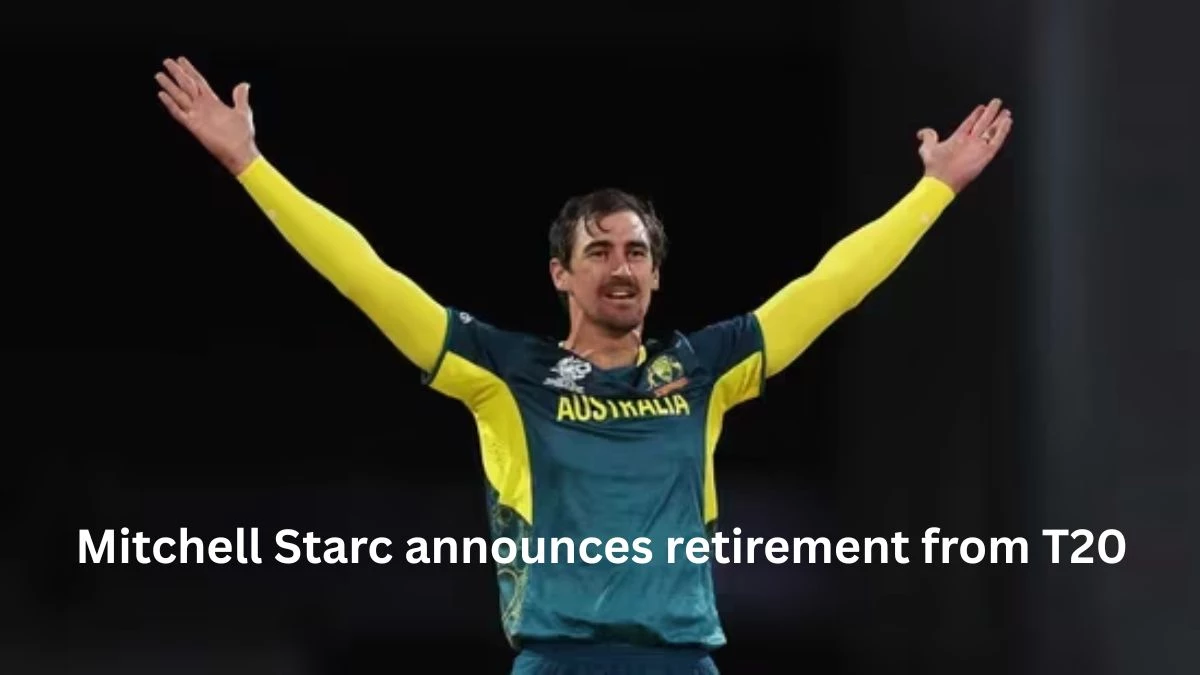 Mitchell Starc ने T20 अंतरराष्ट्रीय क्रिकेट को कहा अलविदा, World Cup से पहले लिया डिसीजन; बताई वजह