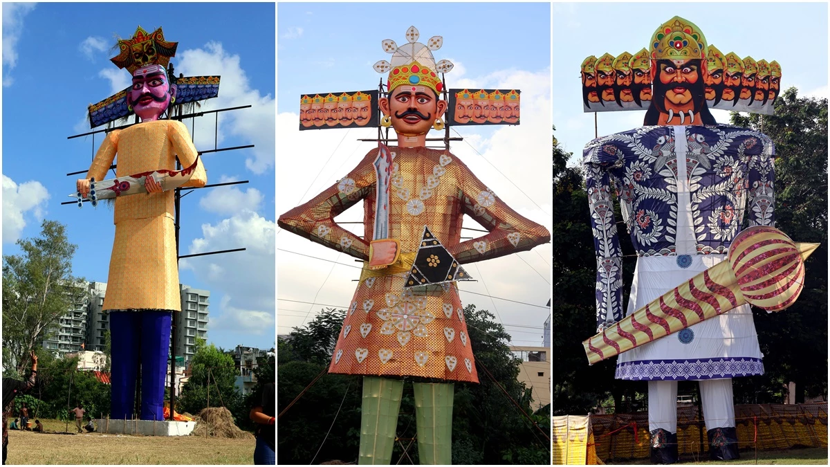 Dussehra 2025: इंदौर के दशहरा मैदान में 111 फीट ऊंचे रावण और 250 फीट लंबी लंका का होगा दहन