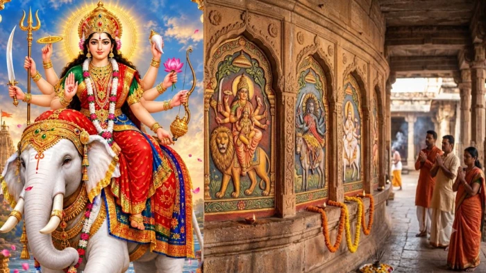 हाथी पर सवार होकर आएंगी मां दुर्गा...सुख-समृद्धि प्रदान करेंगी, पूरे नौ दिन रहेंगे नवरात्र