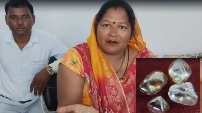 रत्नगर्भा पन्ना में फिर मिले 5.16 कैरेट के चार हीरे, सोशल मीडिया की रील्स ने बदली आदिवासी श्रमिकों की किस्मत