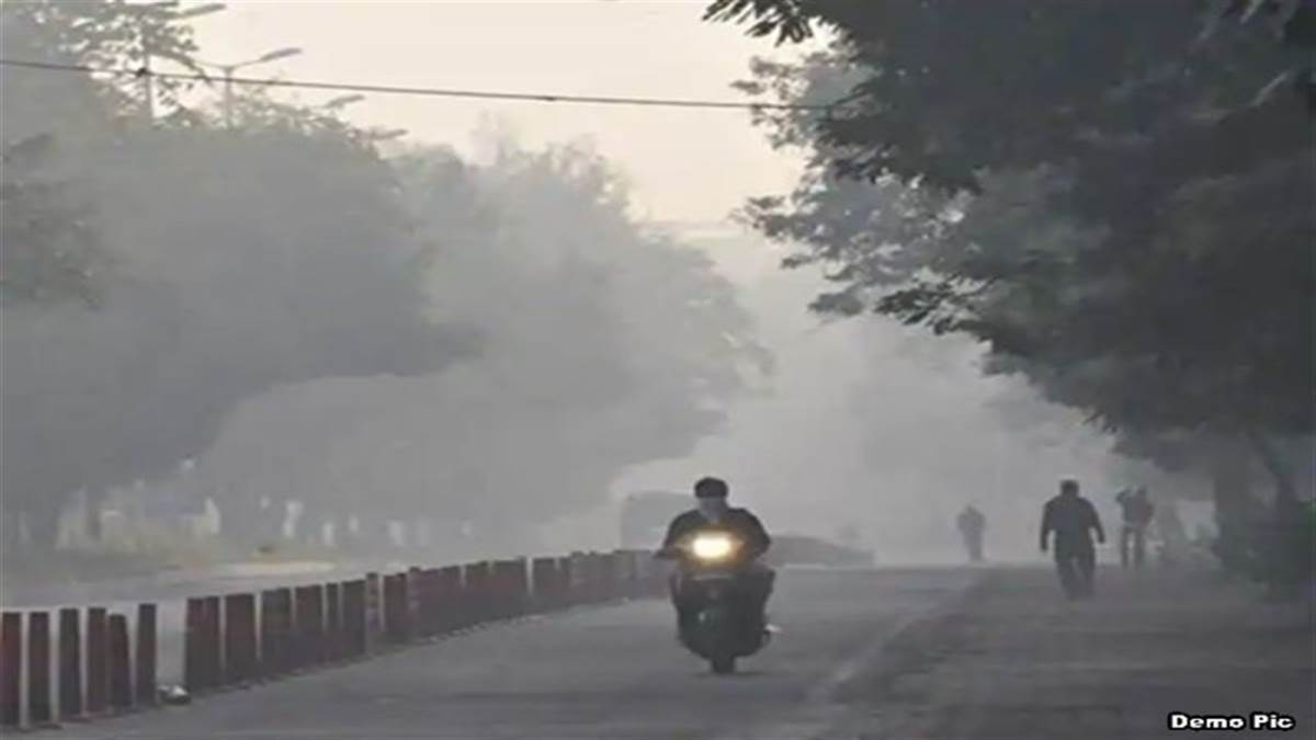 Bhopal Weather News: धुंध के आगोश में हुई सुबह, सर्द हवाओं से एक डिग्री लुढ़का रात का पारा