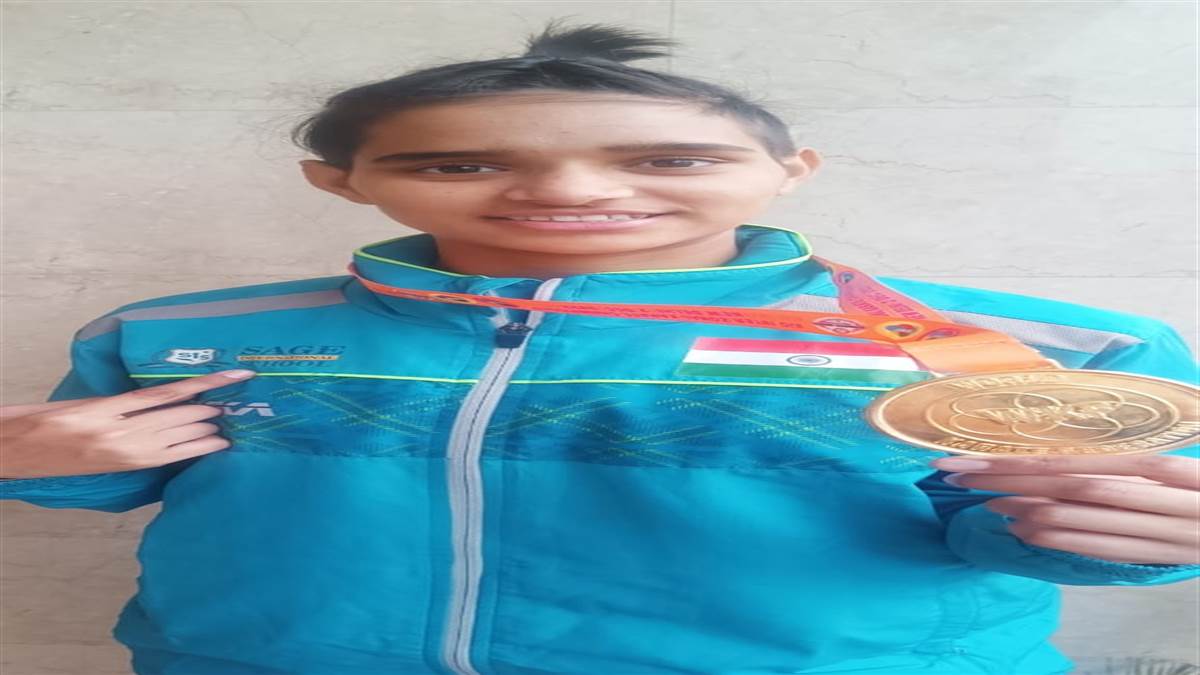 Bhopal Sports News: सेज स्कूल की छात्रा का रूषा तम्बत ने नेशनल कराते चैंपियनशिप में जीता स्‍वर्ण