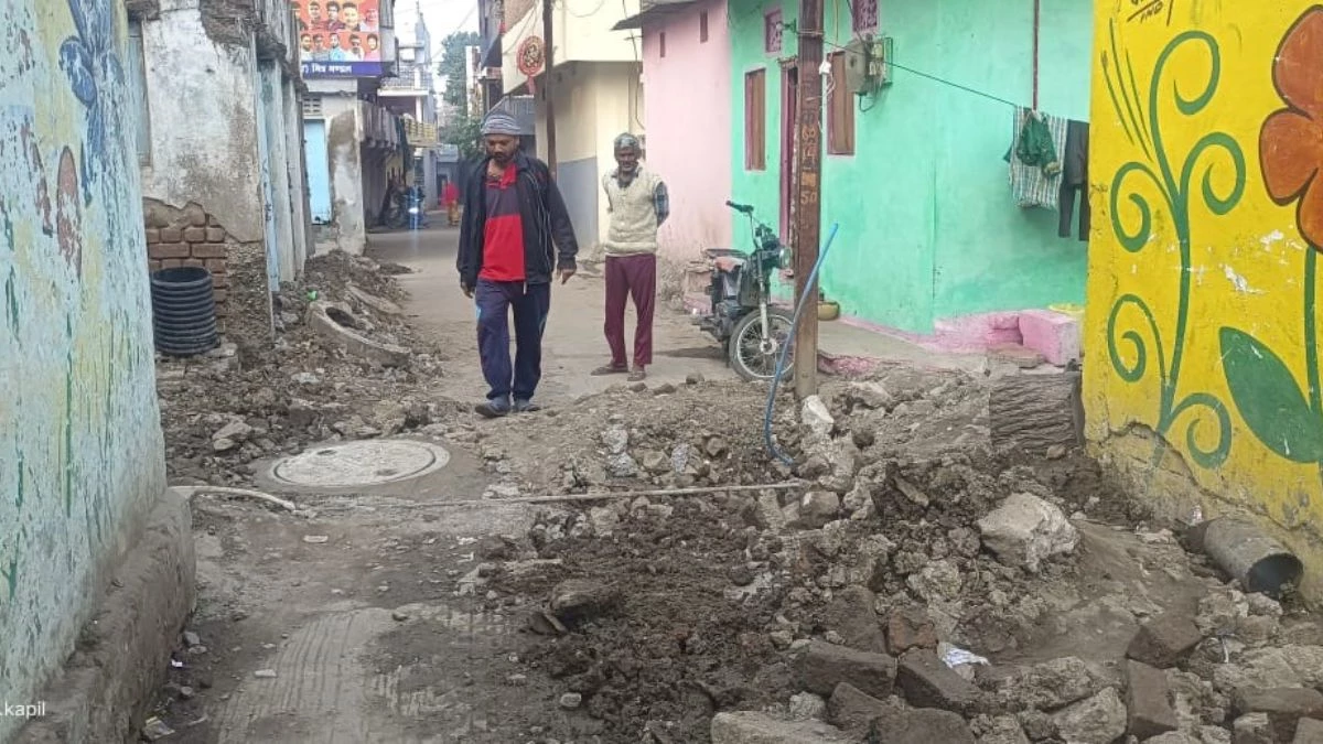 भागीरथपुरा में टूटे नर्मदा लाइन पर बने एक दर्जन पुराने चैंबर, सुधार की कवायद तेज