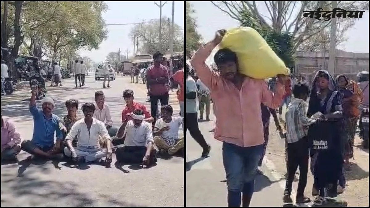 हरदा में 5 वर्षीय मासूम की हत्या के आरोपी के परिवार को गांव से निकाला, प्रदर्शन कर की फांसी देने की मांग