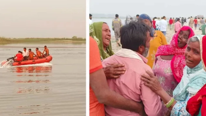 मेरठ: अंतिम संस्कार के दौरान बड़ा हादसा, गंगा में डूबने से एक ही परिवार के चार बेटों की मौत