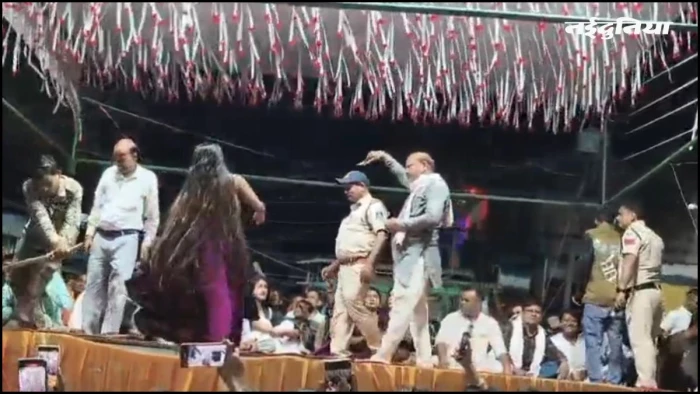 मुरैना में खाकी पर उड़े नोट, महिला डांसरों के साथ थाना प्रभारी पर नोटों की न्यौछावर, वायरल वीडियो से मचा हड़कंप