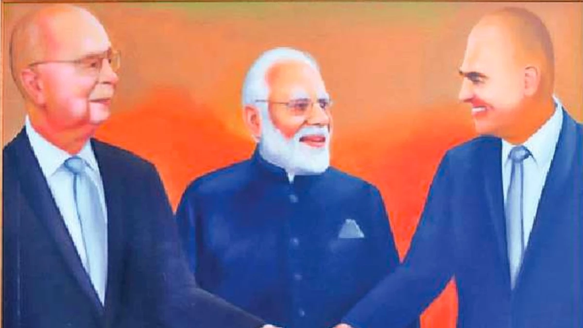 प्रधानमंत्री नरेन्द्र मोदी पर 200 फीट लंबी पेंटिंग बनाकर रिकॉर्ड में दर्ज किया नाम