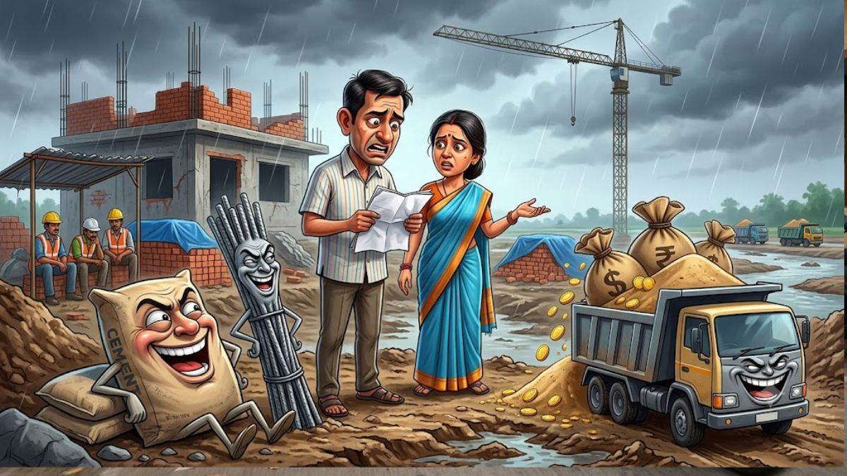 Cement Sariya Rate: सीमेंट 380 रुपये बोरी, रेत और सरिये के रेट भी बढ़े; अपना घर बनाना हुआ महंगा