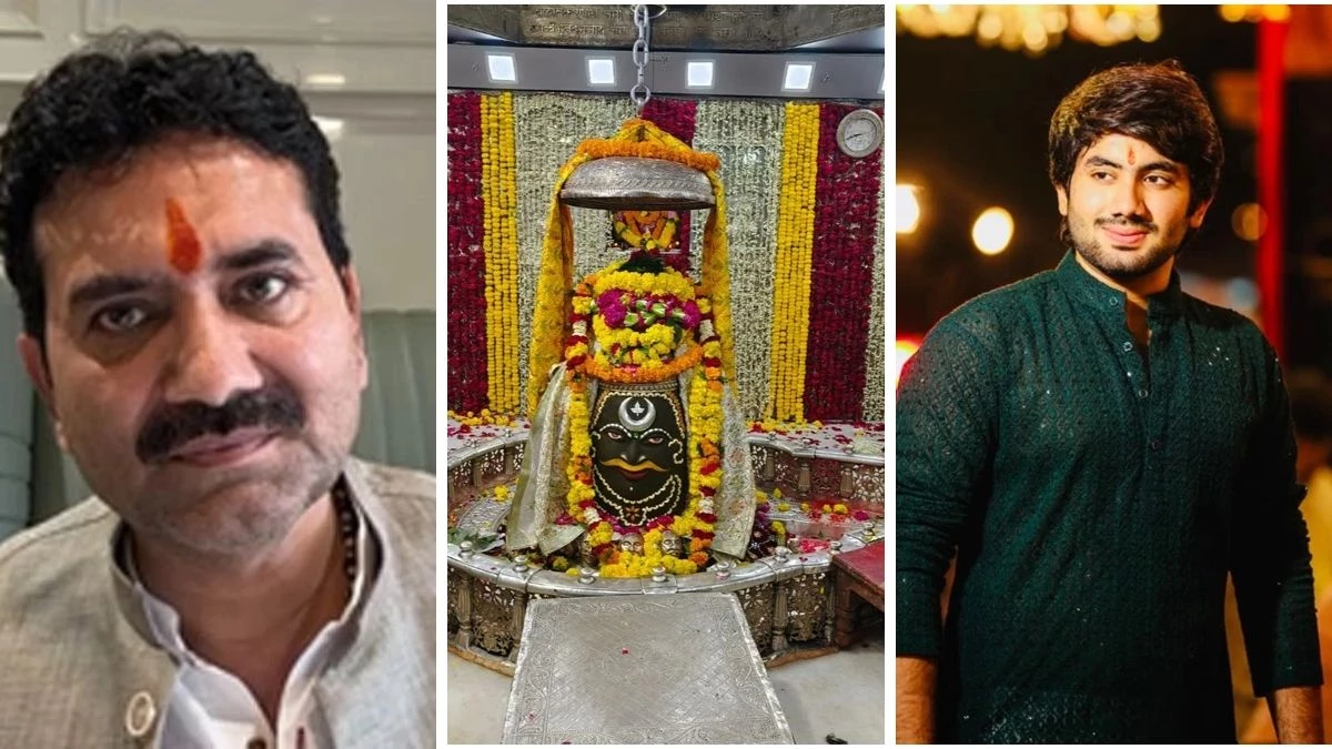 विधायक गोलू शुक्ला व रुद्राक्ष के महाकाल मंदिर के गर्भगृह में प्रवेश की जांच हुई पूरी