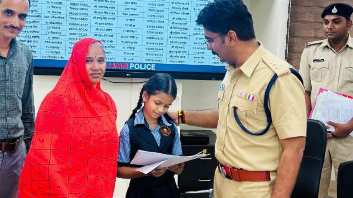25 मिनट में आदेश... मृतक प्रधान आरक्षक की आठ वर्षीय बेटी को मिली बाल आरक्षक नियुक्ति