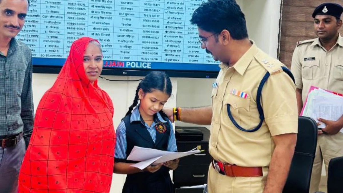 25 मिनट में आदेश... मृतक प्रधान आरक्षक की आठ वर्षीय बेटी को मिली बाल आरक्षक नियुक्ति