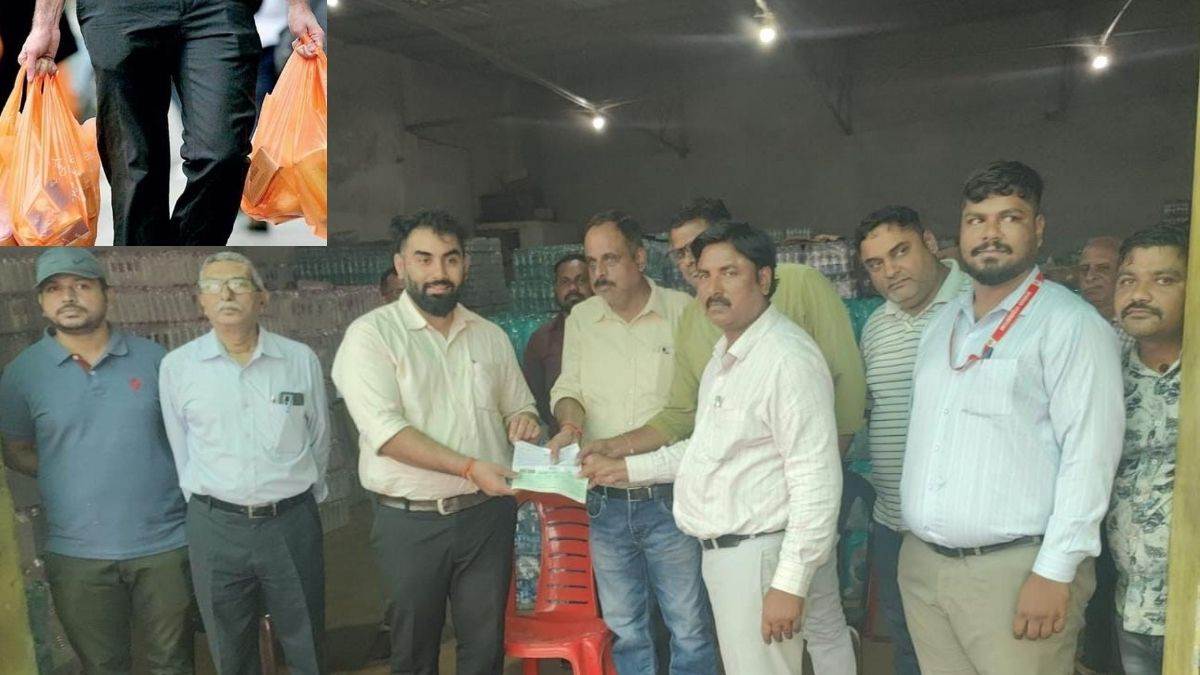 जबलपुर में छापेमारी कार्रवाई में 210 किलो प्रतिबंधित पाॅलीथिन जब्त, एक लाख रुपये का जुर्माना