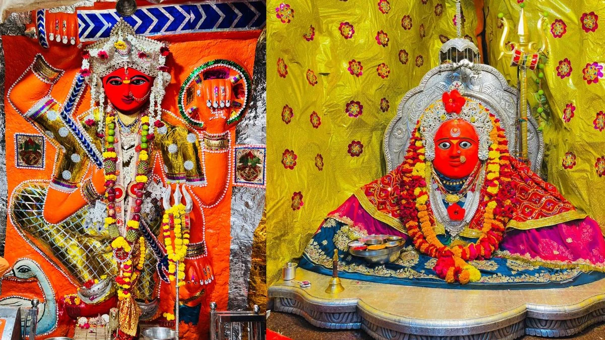 Dewas Mata Tekri: देवास में मां चामुंडा और तुलजा भवानी के दर्शन को सुबह से उमड़े श्रद्धालु, रोप वे भी है चालू