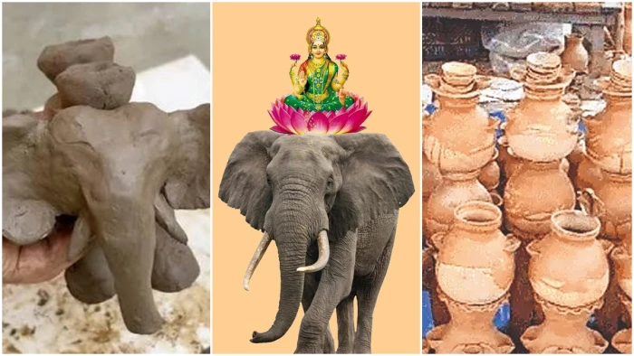 कृष्ण अष्टमी पर आज होगा महालक्ष्मी व्रत, मिट्टी के हाथी की होगी पूजा
