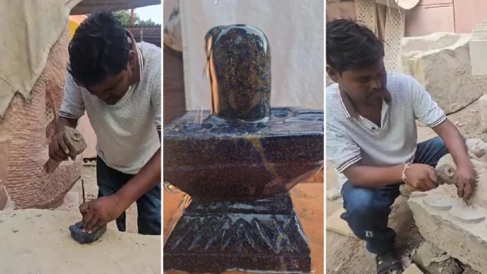 अफगानिस्तान के लाजावर्त पत्थर से बनेगा भारत का पहला नीला शिवलिंग, MP में तैयार हो रहीं अद्भुत मूर्तियां