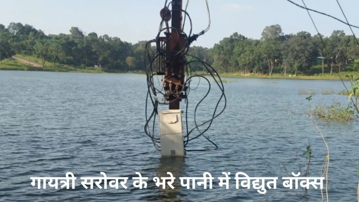 अमरकंटक में करंट फैलने से हादसे की आशंका, आंखें मूंदे बैठे हैं विद्युत विभाग के जिम्‍मेदार