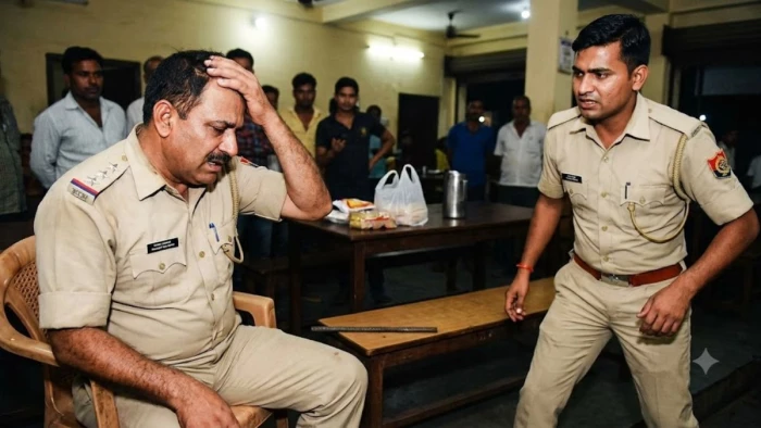 मध्य प्रदेश में वर्दीधारी आमने-सामने, कांस्टेबल ने हेड कांस्टेबल के सिर पर लोहे के सरिया से किया वार
