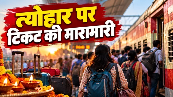दीवाली-छठ पर कैसे जाएं घर? भोपाल से UP-दिल्ली और मुंबई की ट्रेनें हाउसफुल, जानिए किन ट्रेनों में अब भी बची हुई हैं सीटें