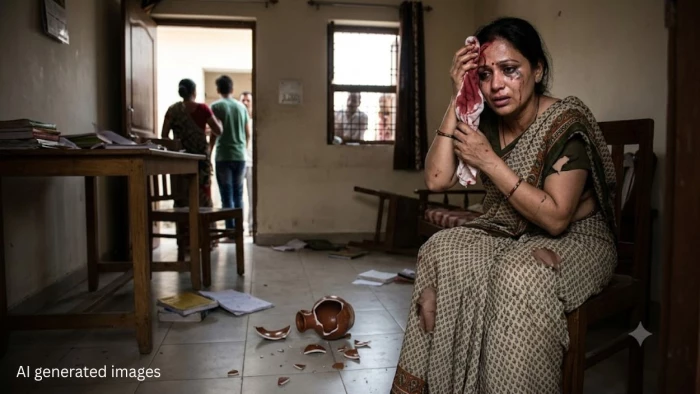 मुरैना में कचरा फेंकने पर पड़ोसियों में खूनी संघर्ष, मां-बेटे ने महिला का जग मारकर फोड़ा सिर