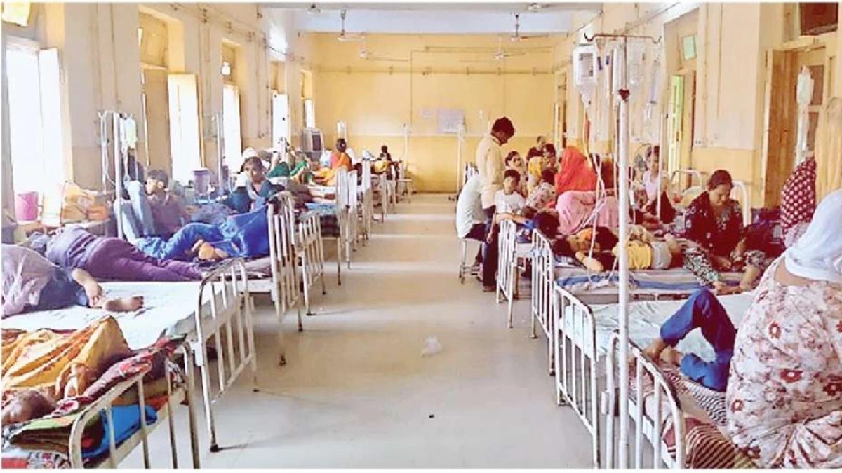 वायरल से पीड़ित बच्चों का बढ़ रहा सीआरपी लेवल