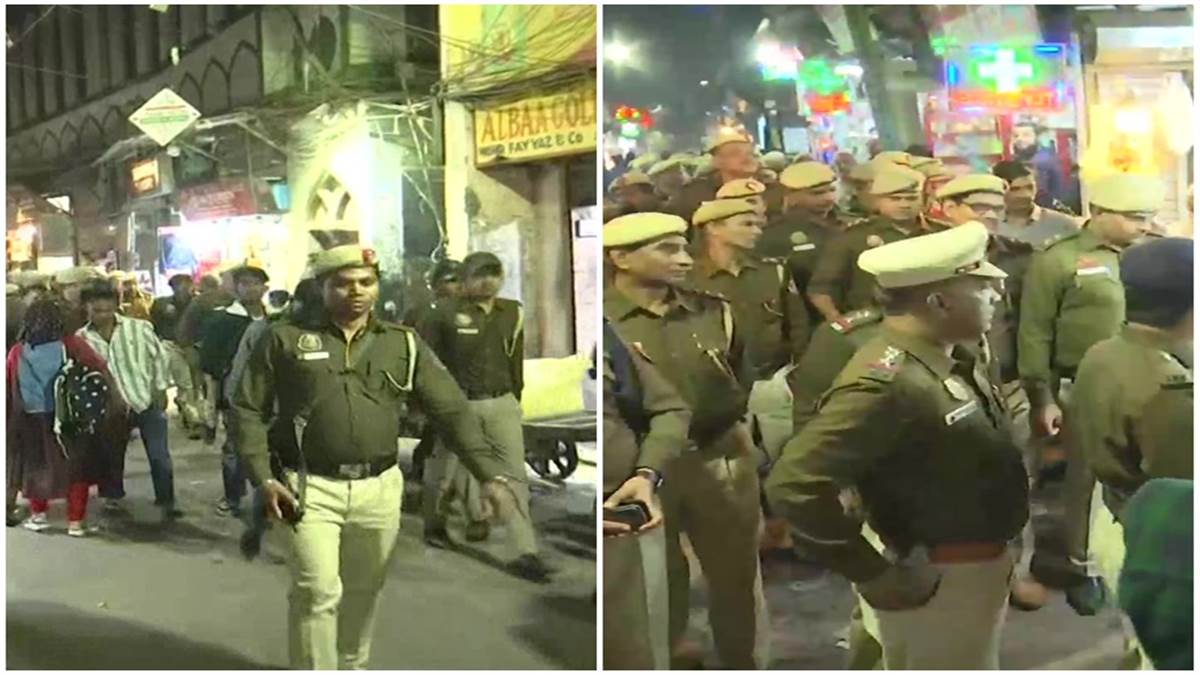 Delhi MCD Election 2022: वोटिंंग से पहले पुलिस ने दरियागंज, जामा मस्जिद सहित अन्‍य संवेदनशील क्षेत्रों में की पैदल गश्‍त