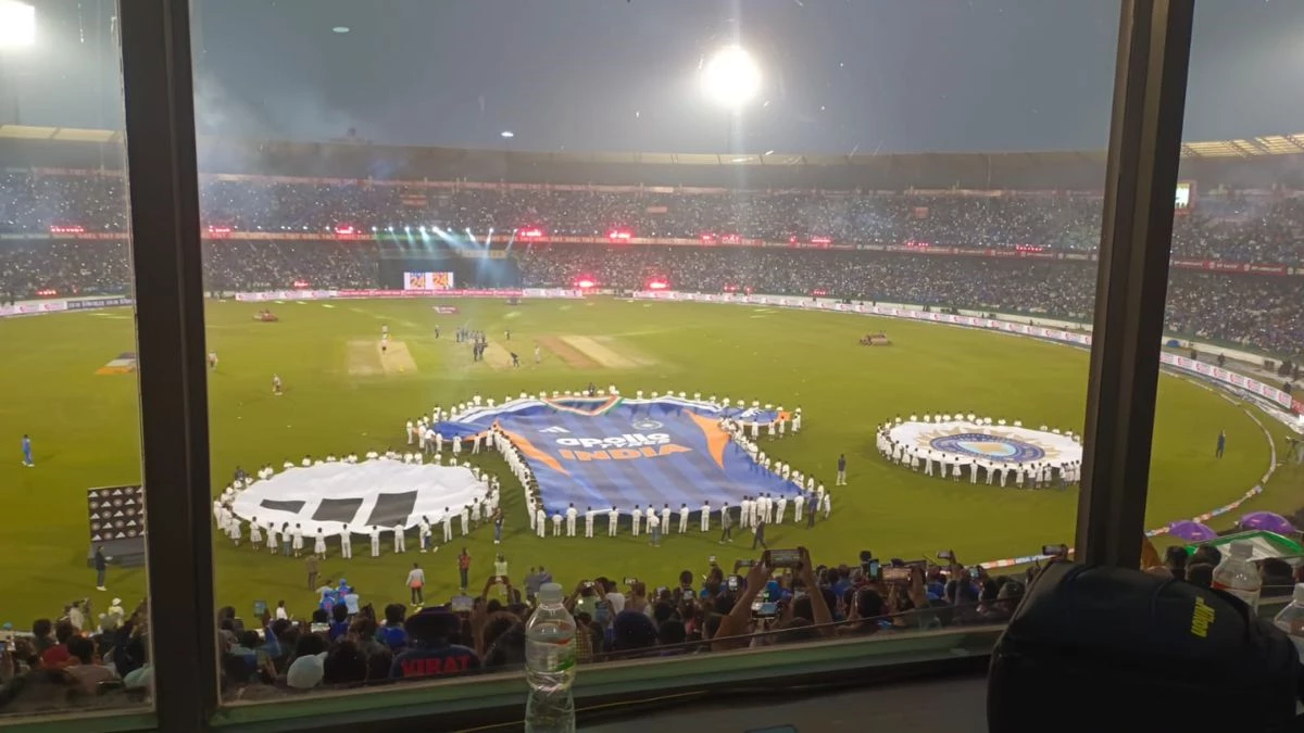 रायपुर में लॉन्च हुई टीम इंडिया की टी-20 वर्ल्ड कप की जर्सी, स्टेडियम में छाया जोश और उत्साह