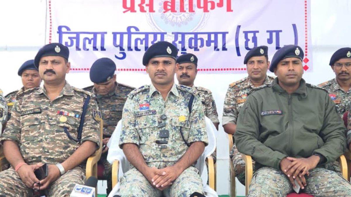 CG के सुकमा मुठभेड़ में पांच महिलाओं समेत 12 माओवादी ढेर, भारी मात्रा में हथियार बरामद