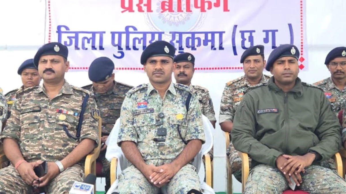 CG के सुकमा मुठभेड़ में पांच महिलाओं समेत 12 माओवादी ढेर, भारी मात्रा में हथियार बरामद