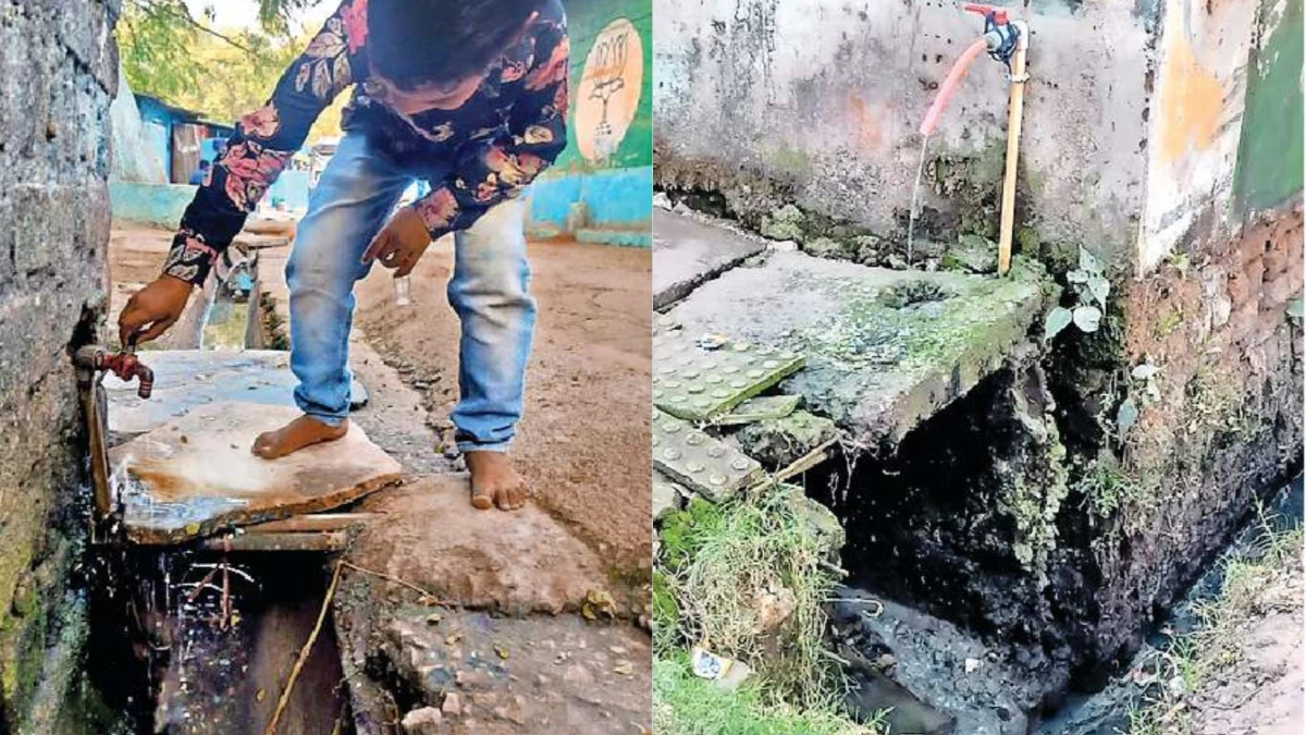 बिलासपुर में इंदौर जैसा हाल, नालियों में डूबी पाइप लाइनें, 59 वार्डों में 'मलमूत्र मिश्रित' पानी सप्लाई की आशंका