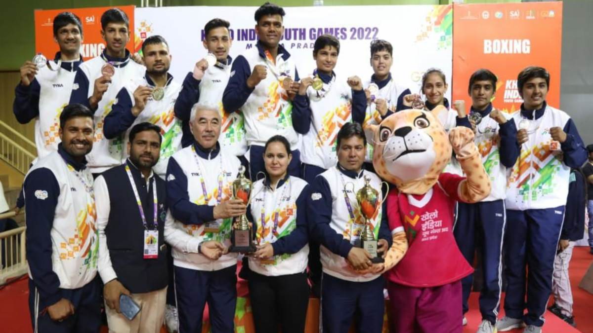 Khelo india 2022 : खेलो इंडिया बाक्सिंग में मेजबान मप्र ने जीते 13 पदक, हरियाणा ओवरआल चैपियन बना