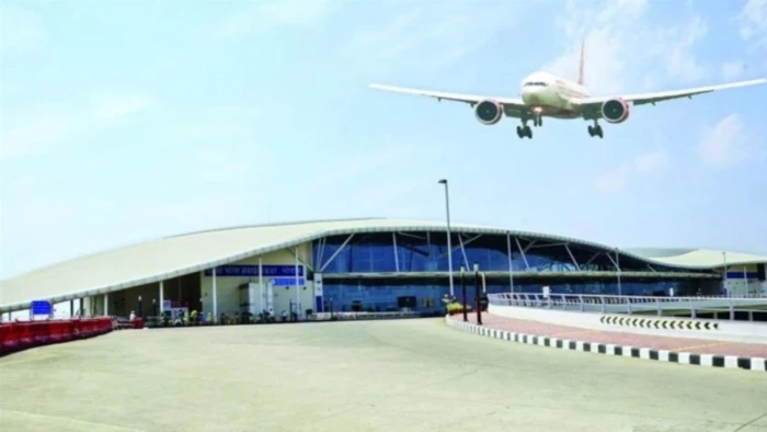 गोवा फ्लाइट्स बंद होने से घटा भोपाल का हवाई ग्राफ, लगातार चौथे महीने यात्रियों की संख्या डेढ़ लाख से कम