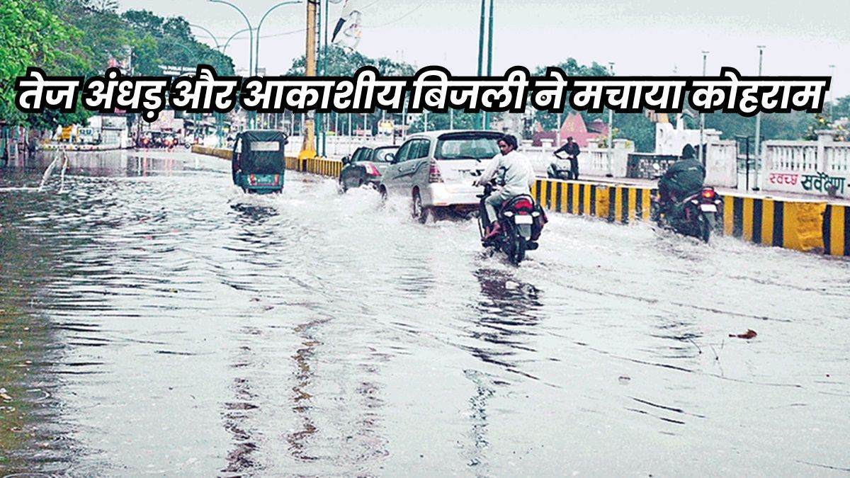 छत्तीसगढ़ में बेमौसम बारिश ने ली तीन लोगों की जान, बिलासपुर में गिरे करीब 250 पेड़