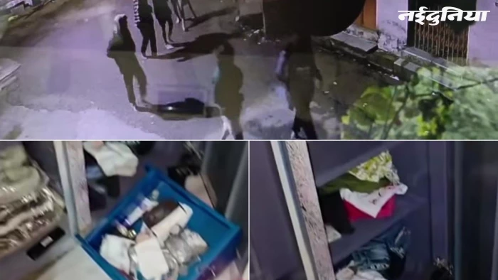 झाबुआ में सूने मकान पर हथियारबंद बदमाशों का धावा, नकदी और जेवरात पार, CCTV में कैद घटना
