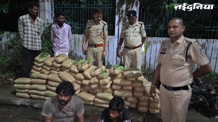 क्या रायपुर को गांजे की नशे में मदहोश करने का था प्लान? 191 किलो गांजा के साथ पिता-पुत्र गिरफ्तार