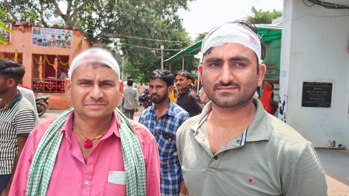 MP में भिंड के मेहगांव में खाद लेने के लिए लाइन में लगे किसानों पर पथराव, तीन लोग घायल