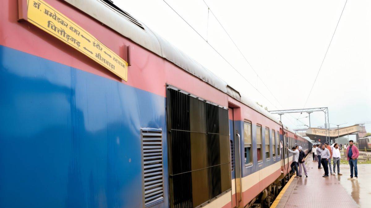 तकनीकी खराबी के चलते 45 मिनट खड़ी रही रतलाम-इंदौर डेमू ट्रेन, परेशान होते रहे यात्री, आए दिन आ रही खराबी