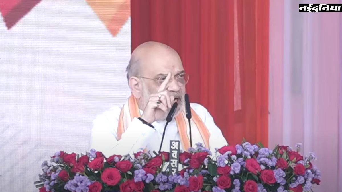 बस्तर दशहरा के कार्यक्रम में केंद्रीय गृहमंत्री अमित शाह, कहा- मार्च 2026 तक माओवाद को खत्म कर देंगे