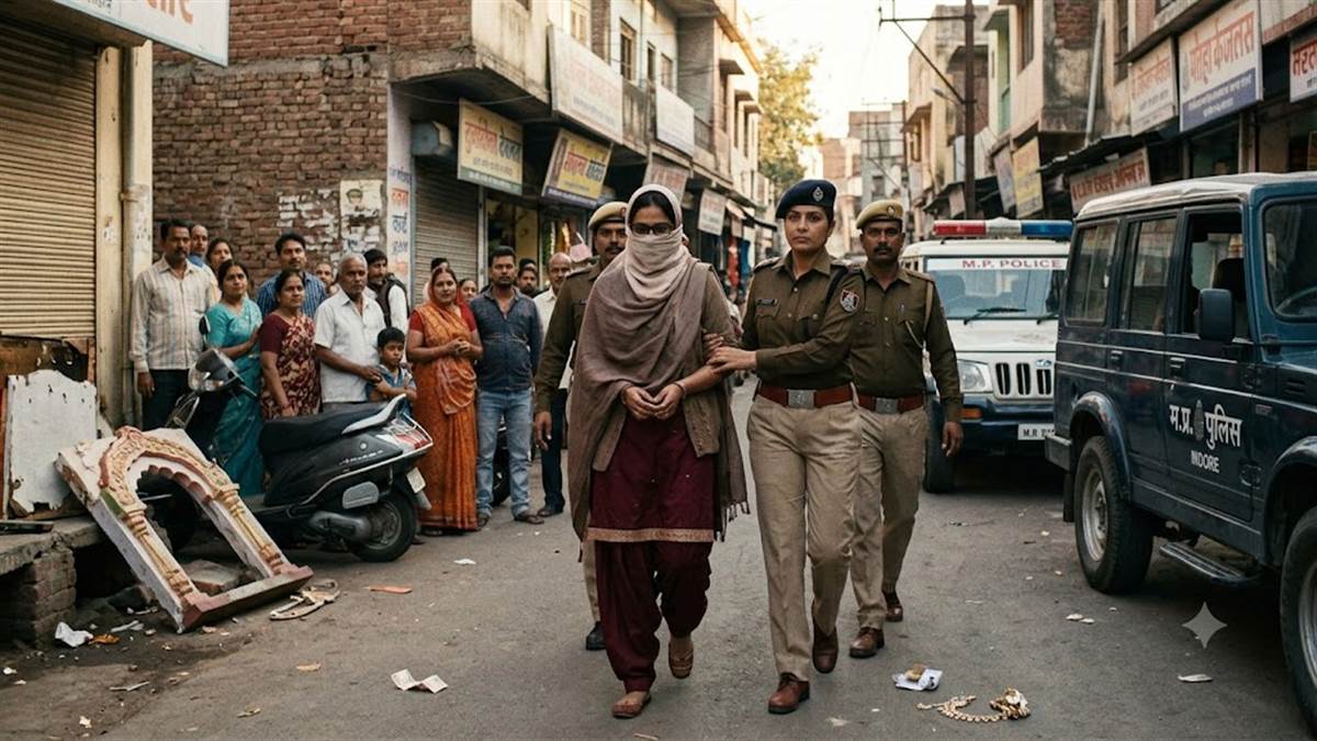 बड़वानी में शादी का झांसा देकर की लाखों की ठगी, लुटेरी दुल्हन को पुलिस ने घेराबंदी कर पकड़ा