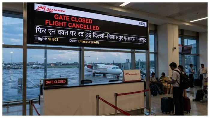 फिर एन वक्त पर रद हुई दिल्ली-बिलासपुर फ्लाइट, सरकारी सब्सिडी के बाद भी क्यों पंगु है एलायंस एअर सेवा?