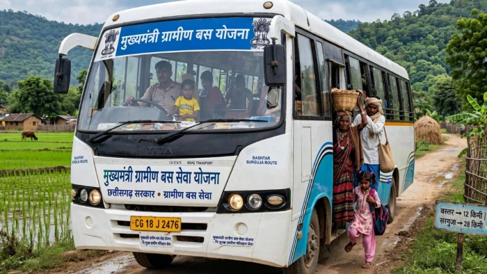 छत्तीसगढ़ वालों के लिए खुशखबरी, बालोद-गरियाबंद से रायगढ़-कोरबा तक 8 जिलों के करीब 4,500 गांवों में पहुंचेगी मुख्यमंत्री ग्रामीण बस सेवा