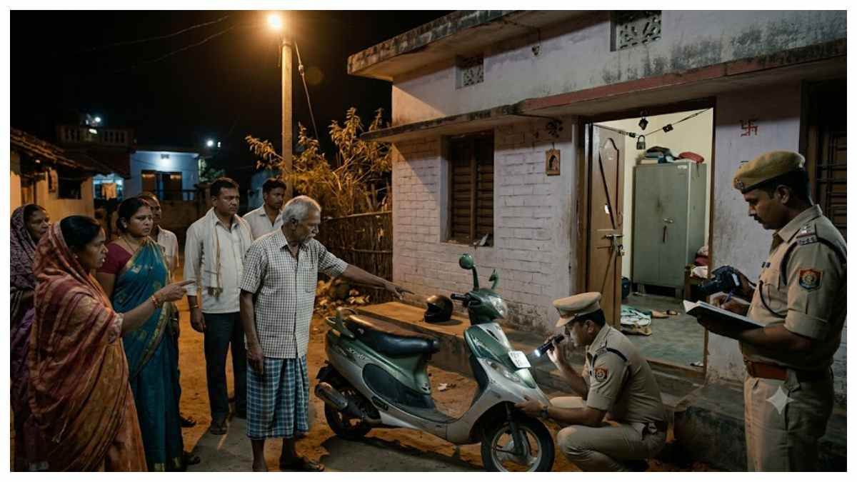 कोरबा में गांव वालों ने मचाया शोर तो गाड़ी छोड़ भागे चोर, नगर सेना कर्मी के सूने घर से लाखों की चोरी