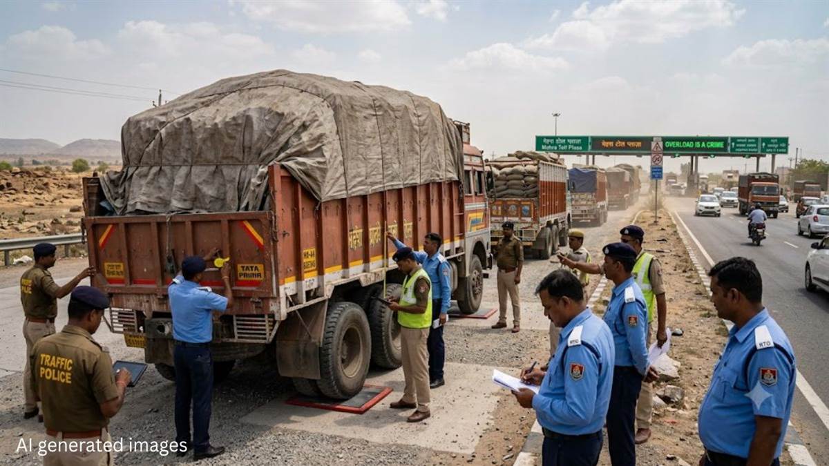 ग्वालियर में हाईवे पर ओवरलोड वाहनों का खेल: NHAI ने भेजी लिस्ट, RTO ने पलटकर पूछा- टोल पर आपने क्या की कार्रवाई?