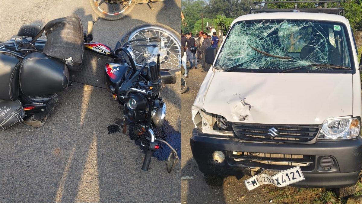 NH 45 पर तेज रफ्तार स्कूल वैन ने बुजुर्ग को मारी टक्कर, मौके पर मौत; ड्राइवर फरार