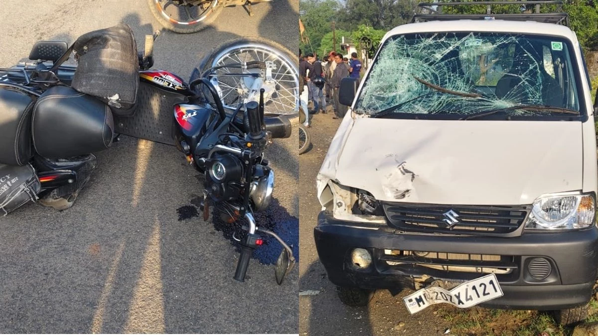 NH 45 पर तेज रफ्तार स्कूल वैन ने बुजुर्ग को मारी टक्कर, मौके पर मौत; ड्राइवर फरार