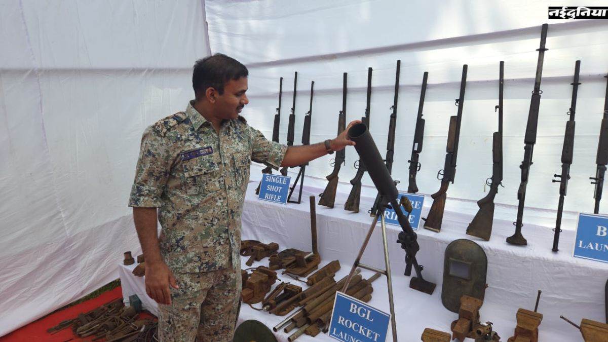 सुकमा में हथियारों का जखीरा बरामद, सुरक्षाबल के जवानों ने ध्वस्त की माओवादियों की हथियार फैक्ट्री