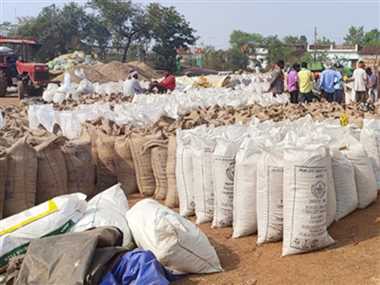 दुर्ग जिले में अब तक दो लाख 30 हजार क्विंटल धान की खरीदी