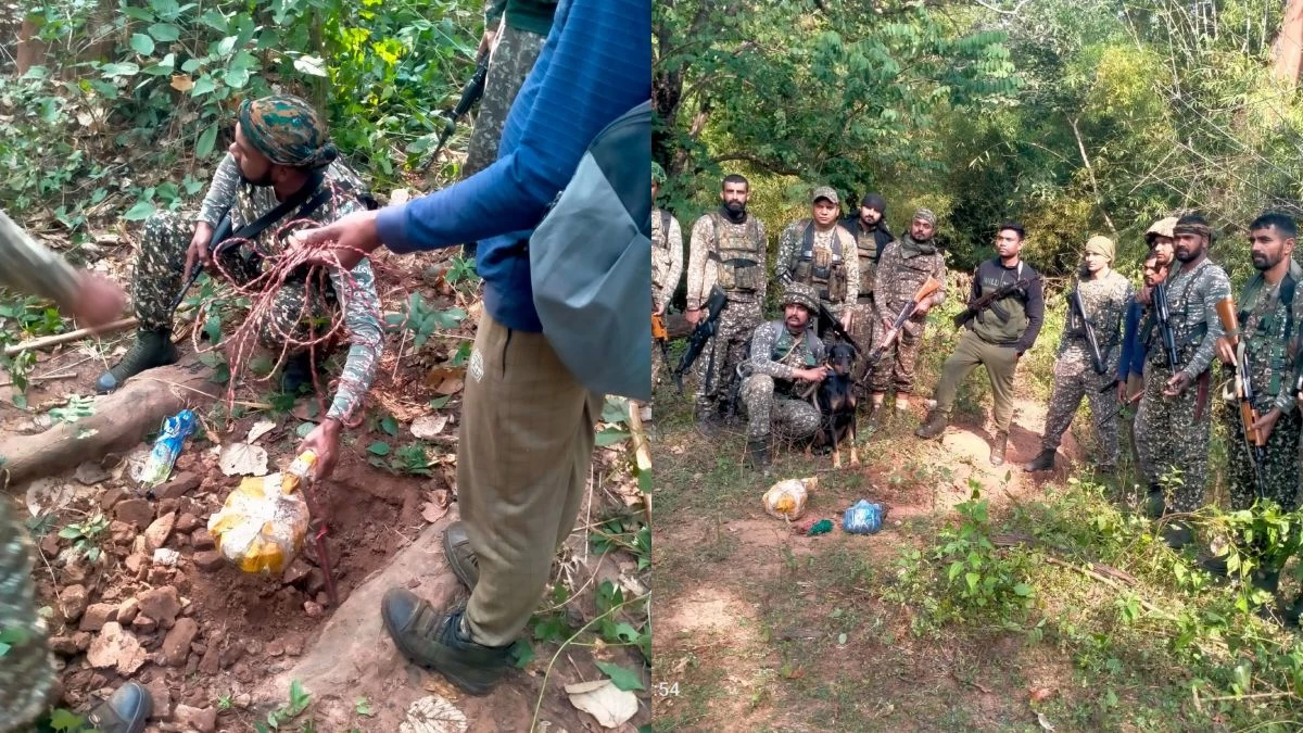 नारायणपुर में पुलिस को मिला तीन-तीन किलो वजनी आईईडी, मौके पर किया नष्ट