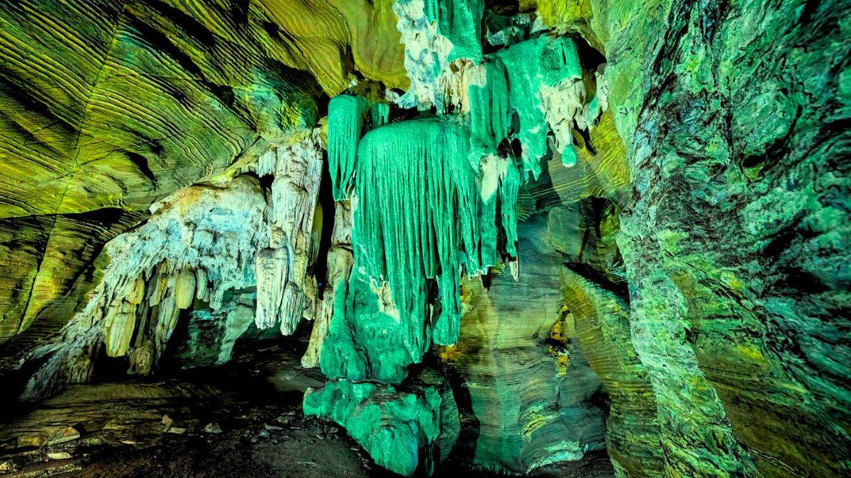 कांगेर घाटी में मिली अनोखी ‘Green Cave’, हरे रंग की विशेष आकृति बनी आकर्षण का केंद्र