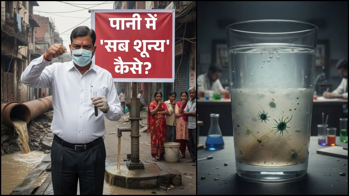 जनता को पिलाया जा रहा 'भ्रम' का अमृत, आंकड़ों की बाजीगरी में जुटी निगम की लैब, पानी की जांच रिपोर्ट पर खड़े हुए बड़े सवाल